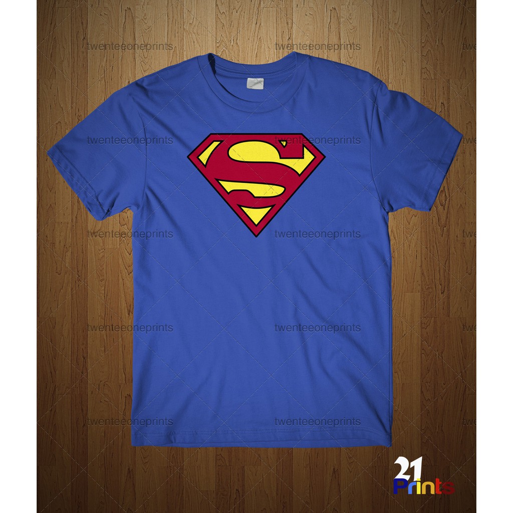 superman t shirt xxl