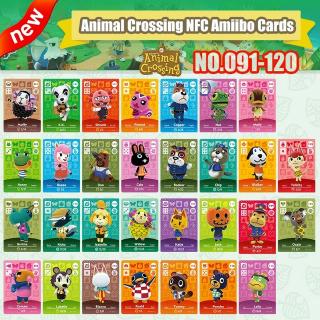 New 1-400 NFC Tag Cards Animal Print Diy Amiibo Card Playing Game Switch Animal Crossing Choose ...