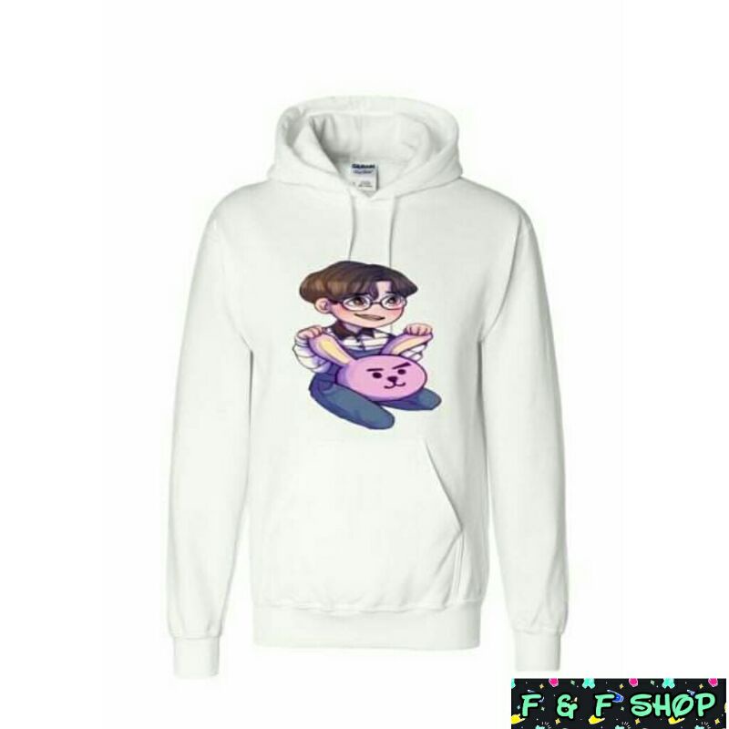Jungkook u0026 Cooky Hoodie Jacket Unisex COD | Shopee Philippines