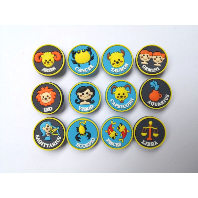 Croc Jibbitz Charm Zodiac Sign (Price is per 1pc) Shopee Philippines
