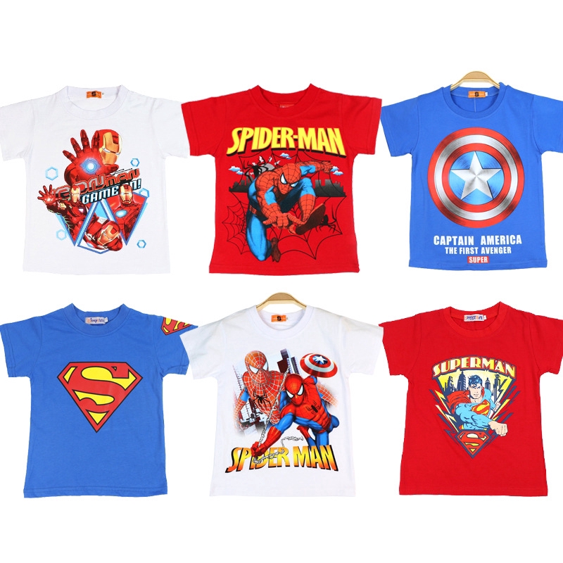 boys captain america t shirt