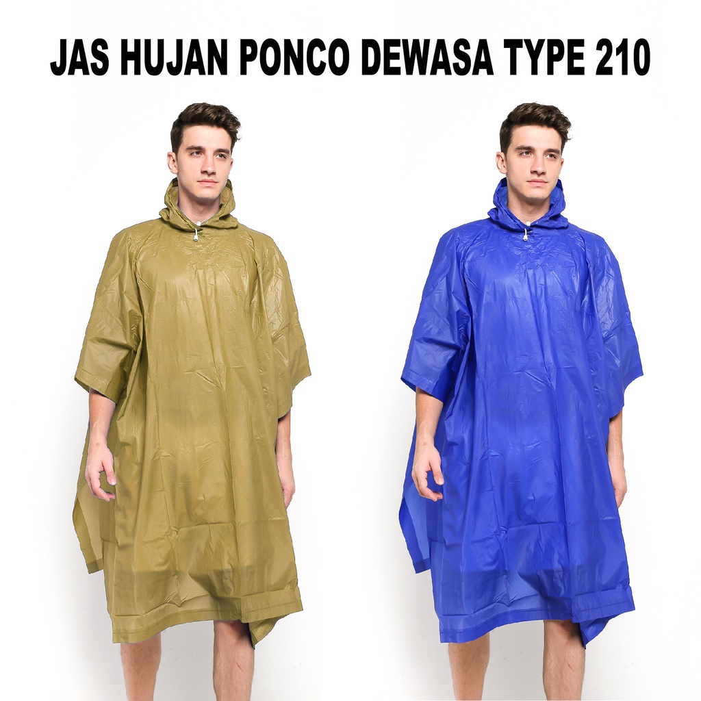 Elephant Raincoat Poncho - Adult Poncho / Elephant Poncho Raincoat