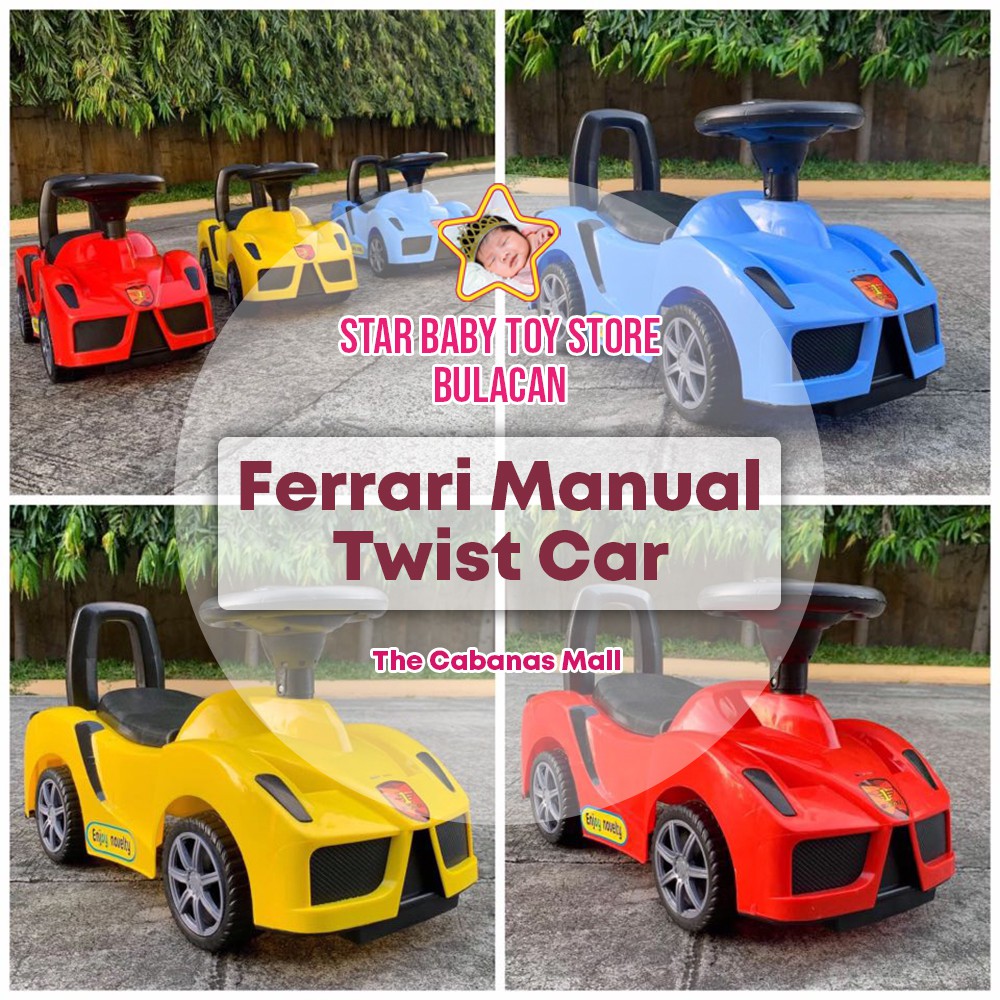 F1 Manual Ride-On Twist Car for Baby and Toddlers | Shopee Philippines