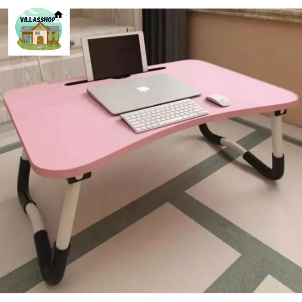 Computing Reading Floor Pink Eating Writing Contempo Views Laptop Bed Desk Table Foldable Tray -Use on The Coach Drawing Bed 