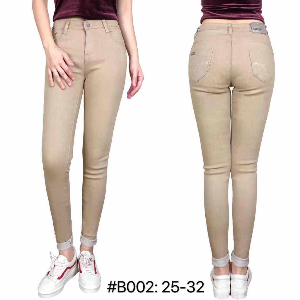 Ladies' Jeans Stretchy Maong Pants 