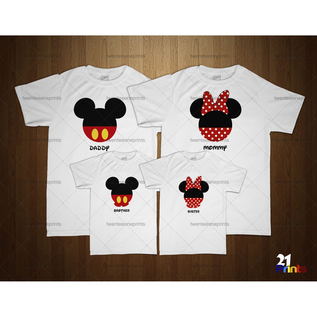 mickey minnie shirts