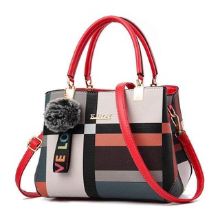 El&Y Online Shop Kuoy Plaid Single Handbag | Shopee Philippines