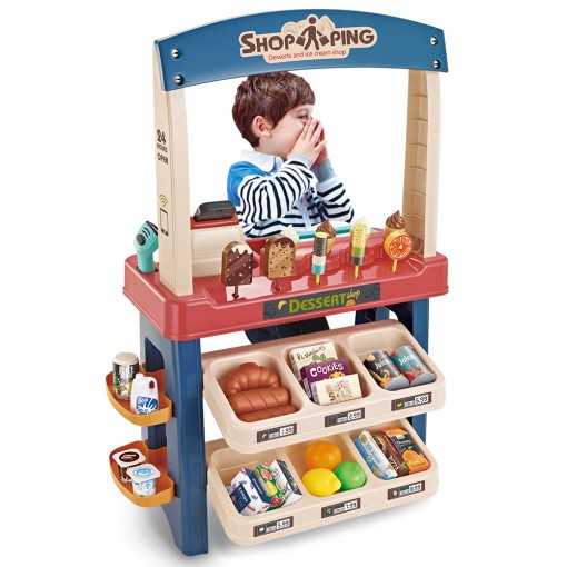 Details about   New Korean Kids Mini Role Play Pretend Toy Play Set Ice Cream Shop US Seller 
