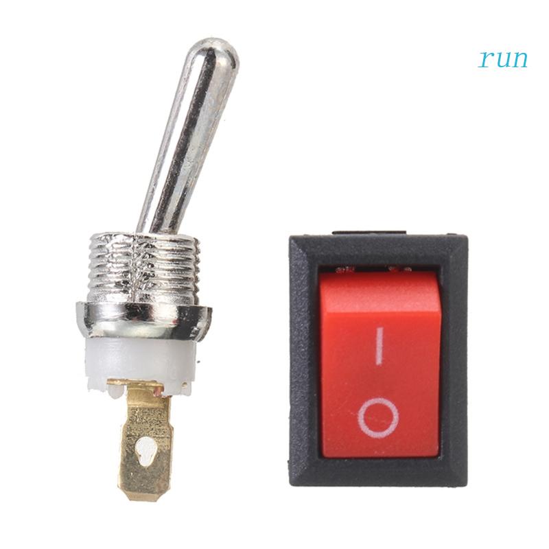 run Waterproof Toggle Switch Box Toggle Switch Panel Mount Momentary