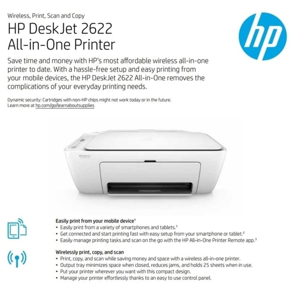 hp 2622 wireless setup
