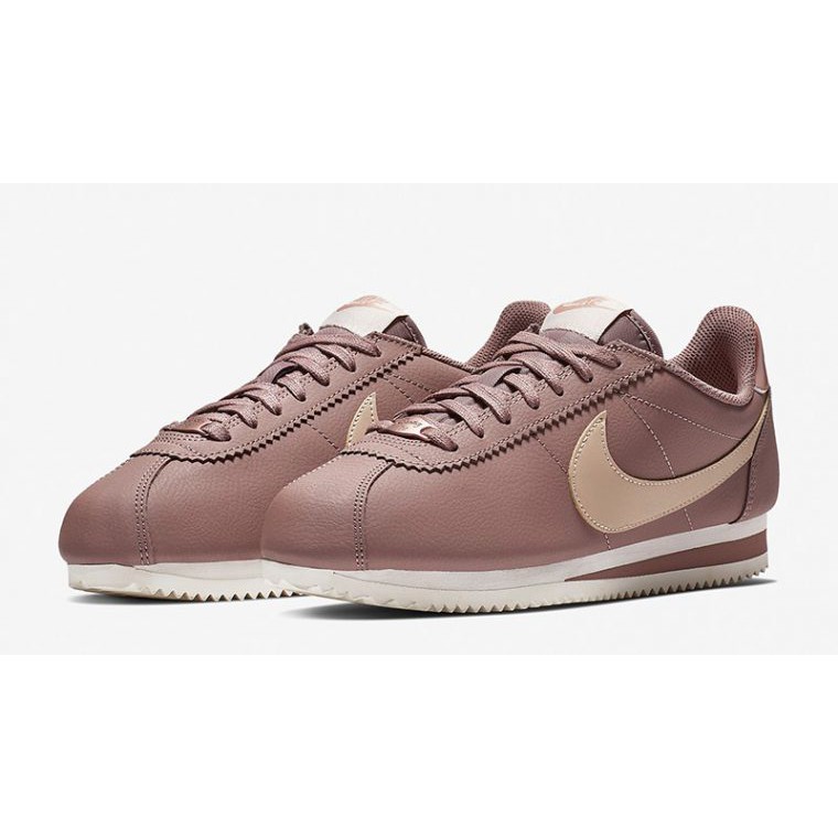 nike cortez mauve