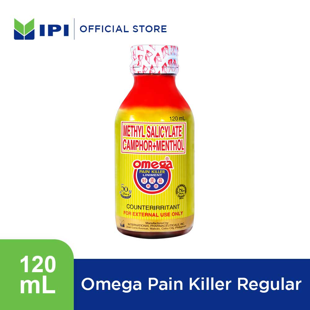 Omega Pain Killer Regular 120mL Shopee Philippines