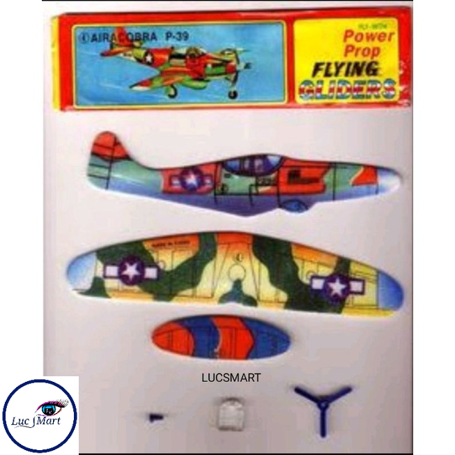 LUCSMART WHOLESALE Flying Glider Toy/ Glider Plane Toy 12 Pieces pack