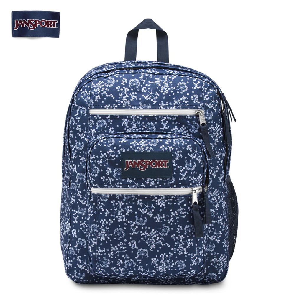 jansport navy field floral backpack