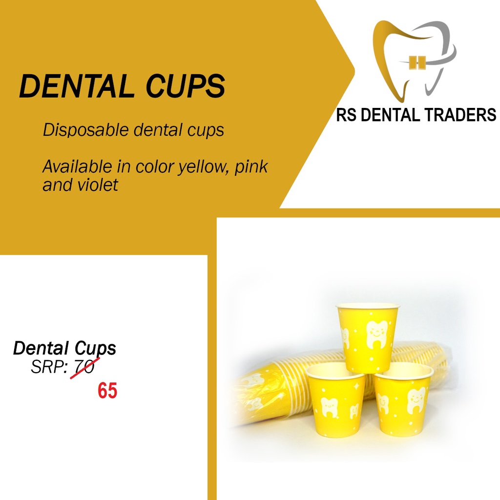 Dental Cups sold per pack Paper cup / dental cup Shopee