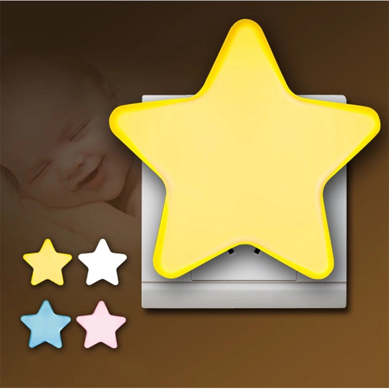 Lightoperated Light Fairy Star Baby Night Light Gift Kid's Room Lamp