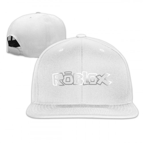 Roblox Logo Platinum Style Mens Flat Billed Baseball Cap Mosulspace Org - roblox logo hat