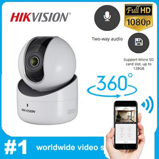 hikvision two way audio camera