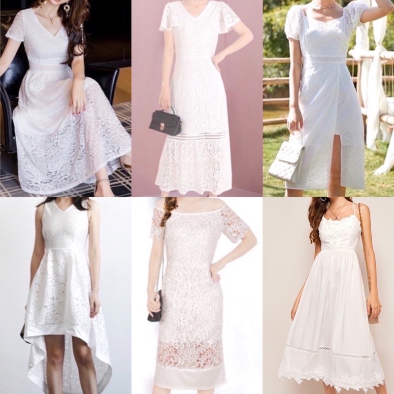 white+dress+formal+casual - Best Prices and Online Promos - May 2022 |  Shopee Philippines