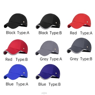 Women Men Lightweight Breathable Safety Adjustable Buckle Head Protection Baseball Bump Cap #2
