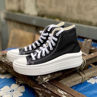 black thick converse