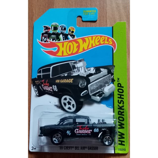 hot wheels 55 chevy bel air gasser