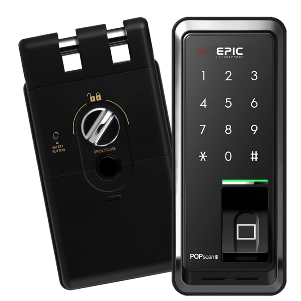 Epic Korea Popscan Fingerprint Digital Door Lock Hook Type