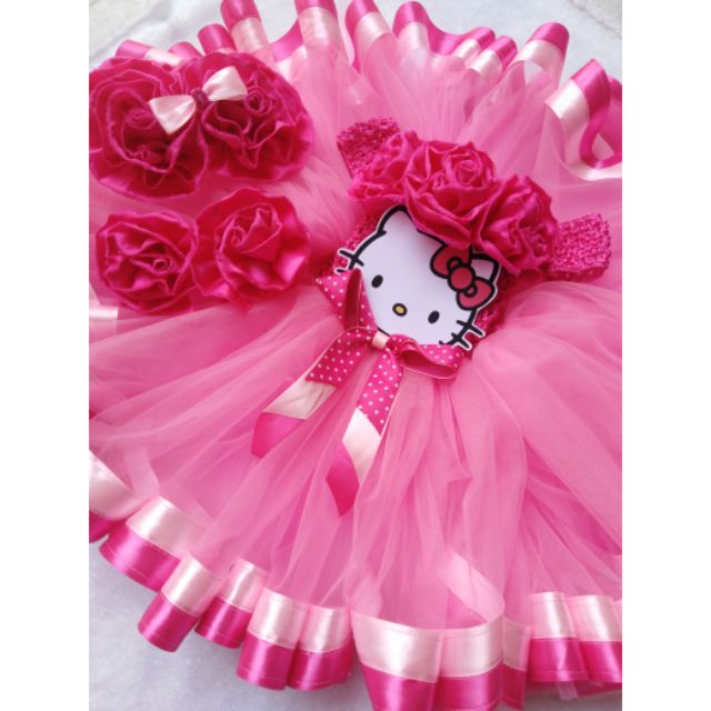 hello kitty tutu dress 1st birthday