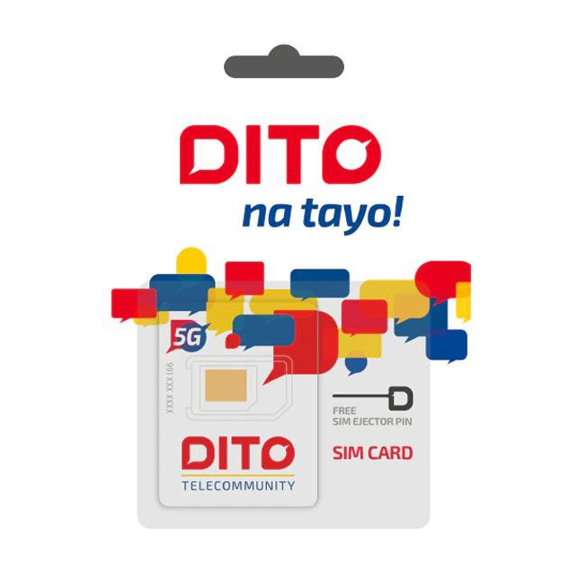 DITO TELECOMMUNITY SIM With 200 Load Get 199P For Free (25GB 30DAY) COD ...