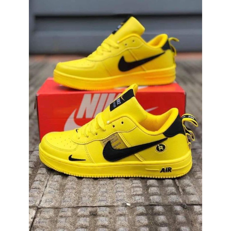yellow colored shoes