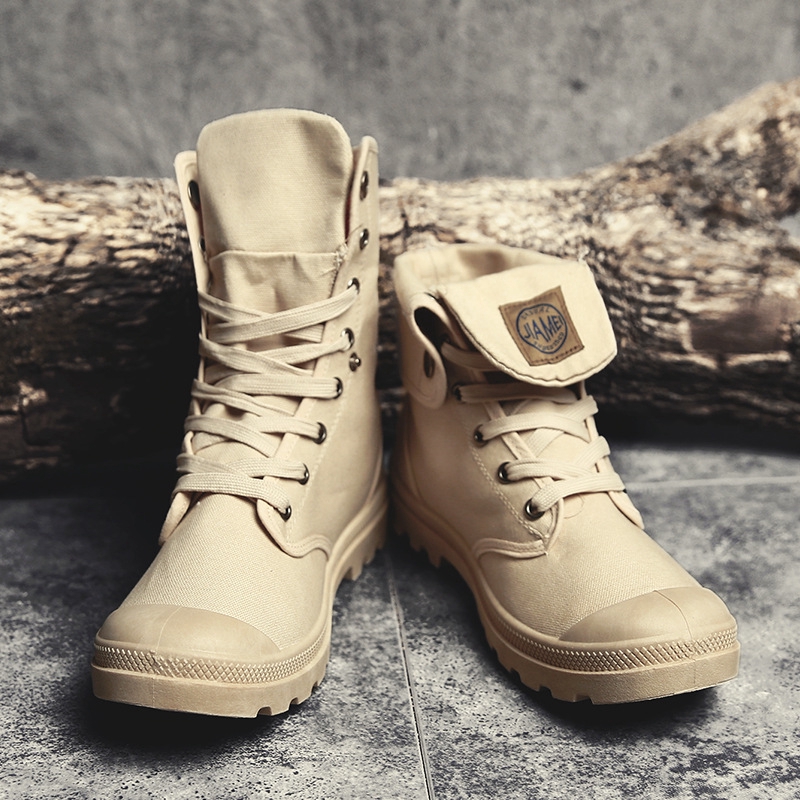 high top desert boots