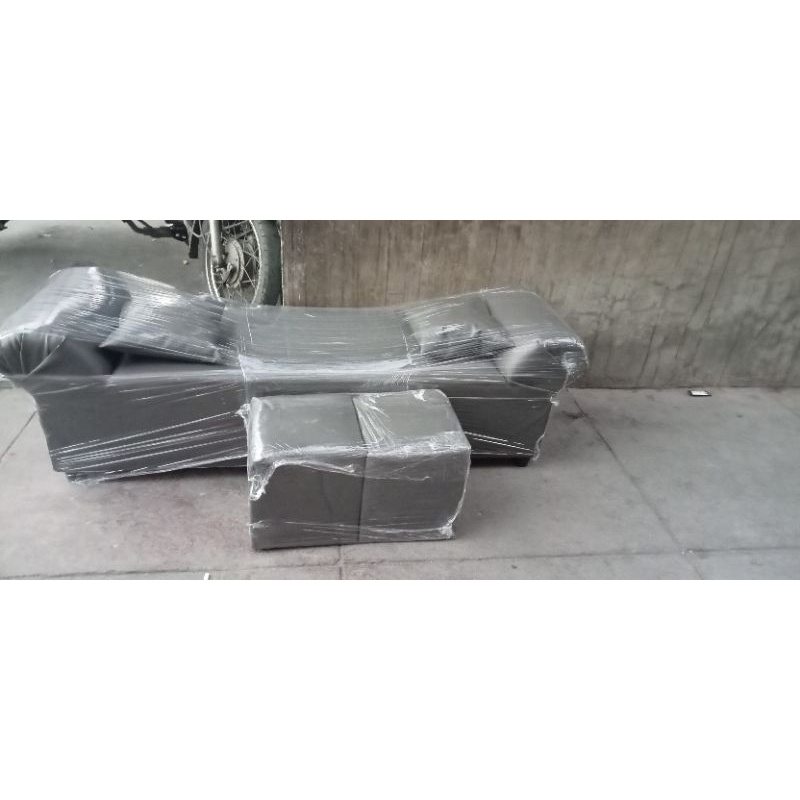 Cleopatra sofa set Leather cover. Shopee Philippines