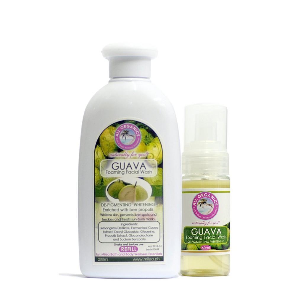 mild foaming face wash