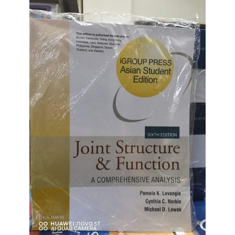 Joint Structure and Function ( A comprehensive analysis) 6th Edition By ...