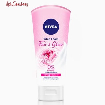 nivea face wash pink