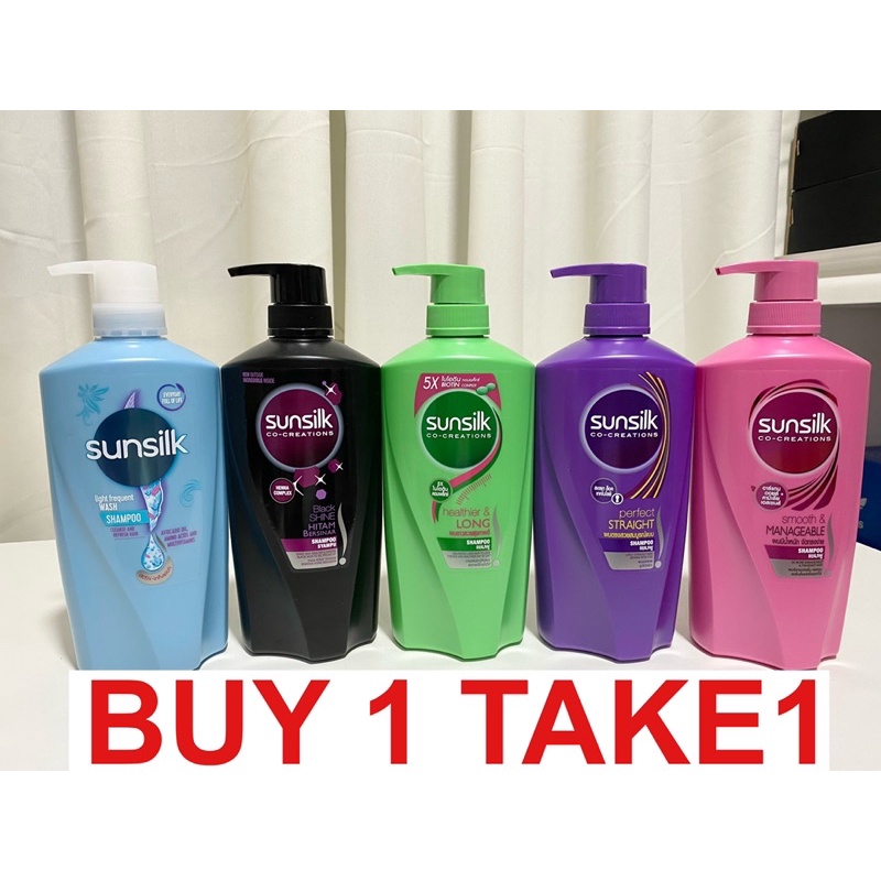 Sunsilk shampoo 650ml buy 1 take 1 Shopee Philippines