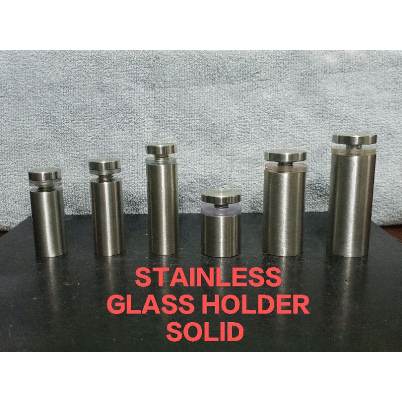 Stainless T304 Glass Holder Solid type weldable ( for stair railings