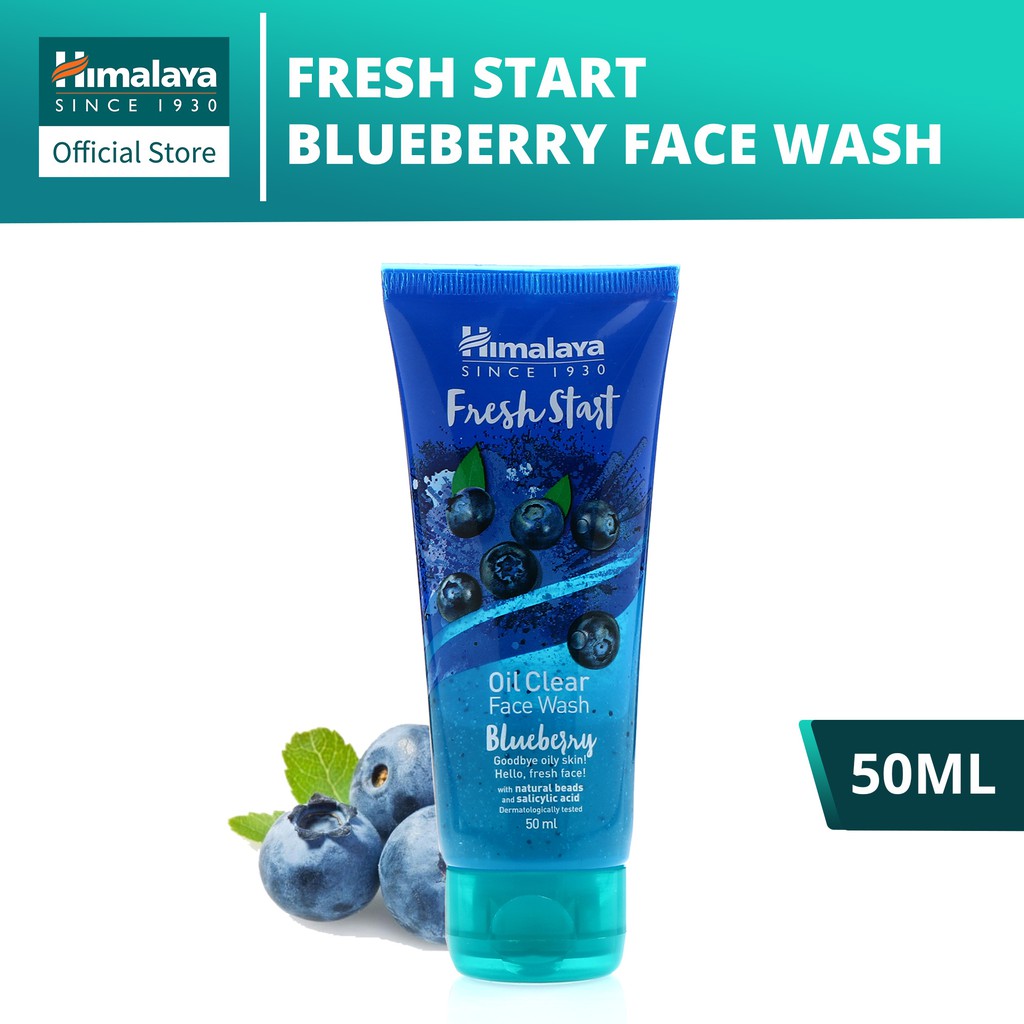 himalaya fresh start blueberry face wash