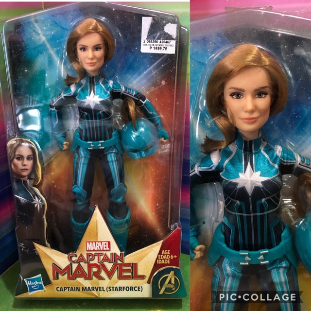 captain marvel doll hasbro