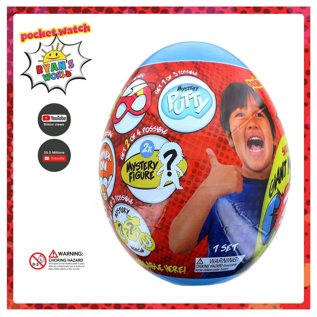 ryan's world red egg