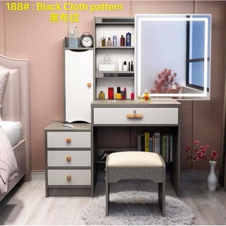 dressing table with led lights