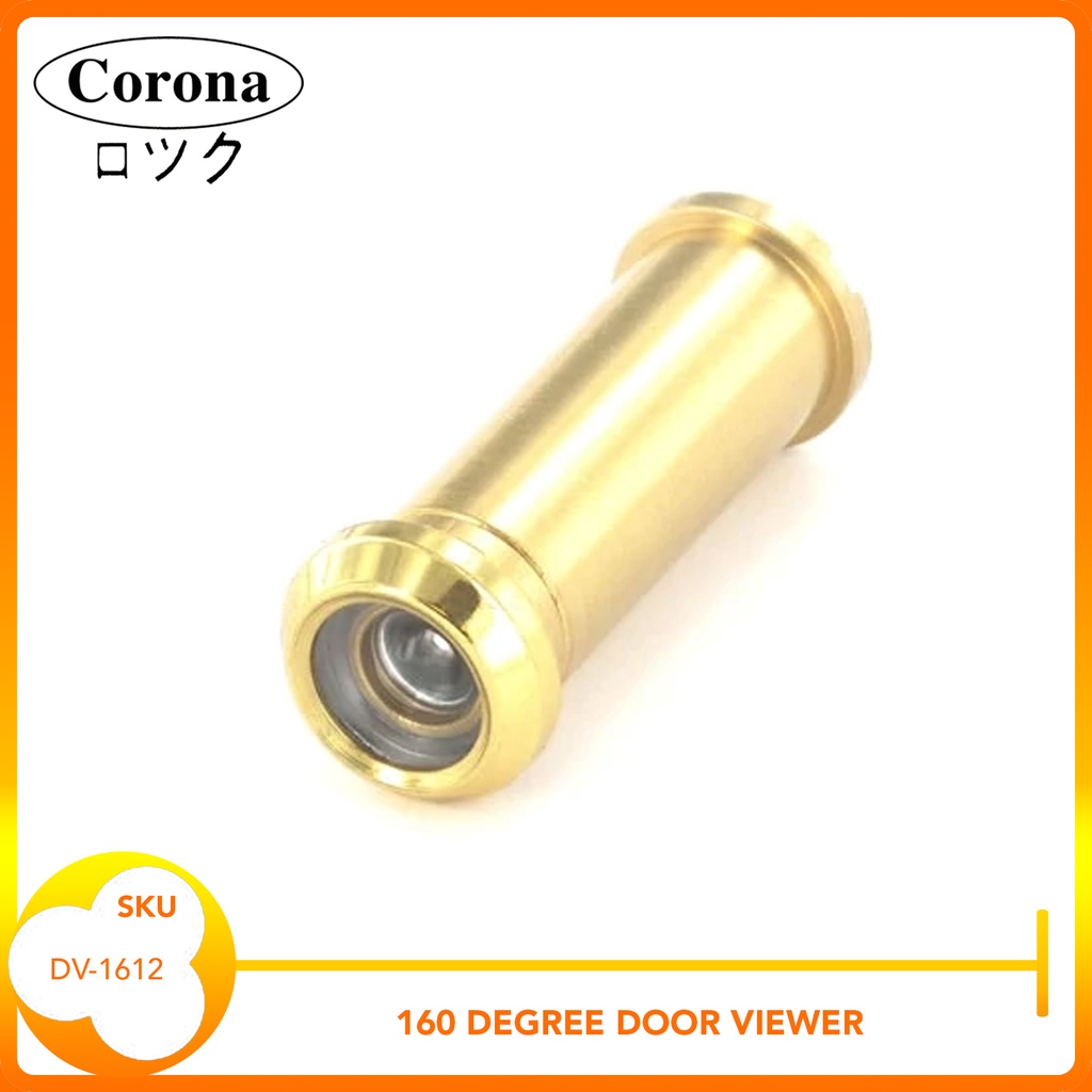 Brass Gold Door Viewer 160 Degree Shopee Philippines