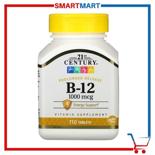 21st Century B-12 Vitamin B12 Prolonged Release 1000 mcg / 500 mcg 110 Tablets
