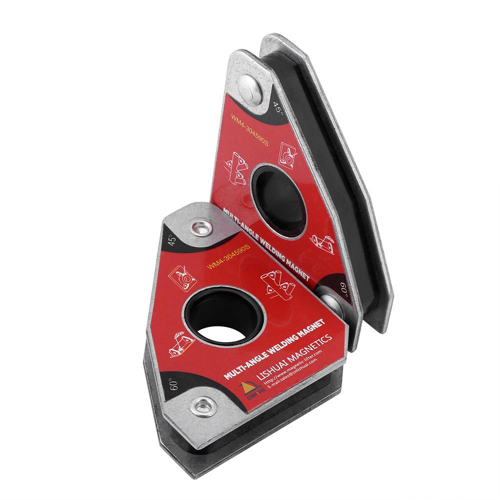 2pcs//Kit Multi-angle 30°60°45°90° Welding Magnets Holders Soldering Tools