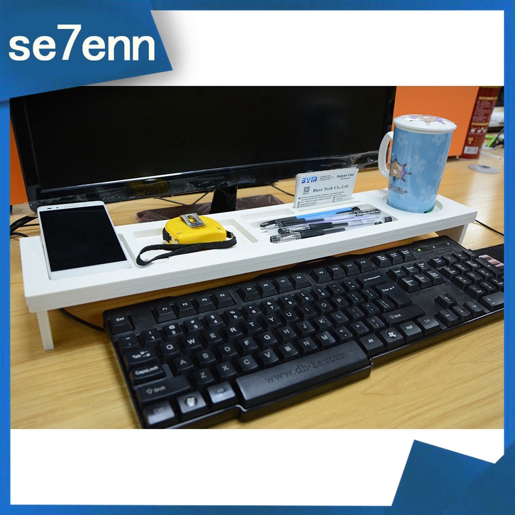 Se Desk Storage Shelf Office Organizer Phone Keyboard Desktop