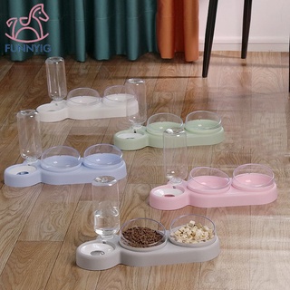 Automatic Pet Feeder Water Pet 2in1 bowl food bowl feeding Pet supplies Cat Dog Drinking Bowl
