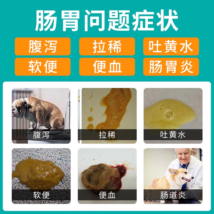 Pet bismuth subcarbonate cat and dog gastroenteritis medicine diarrhea diarrhea stool pull blood Tan #2