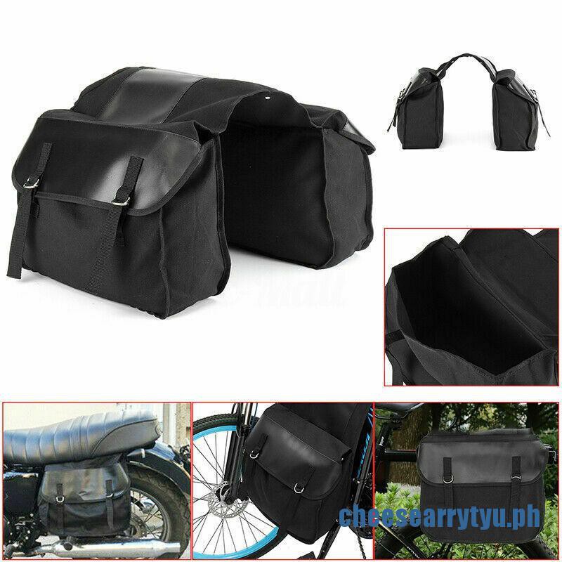 canvas saddle panniers