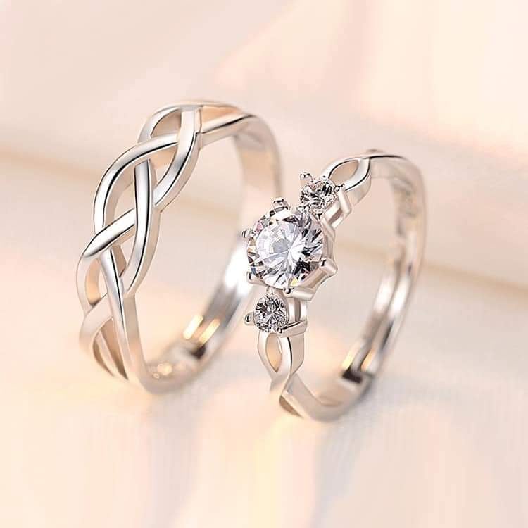 Tala by Kyla Couple Ring (2pcs) (For Him & For Her) with Box Couple ...
