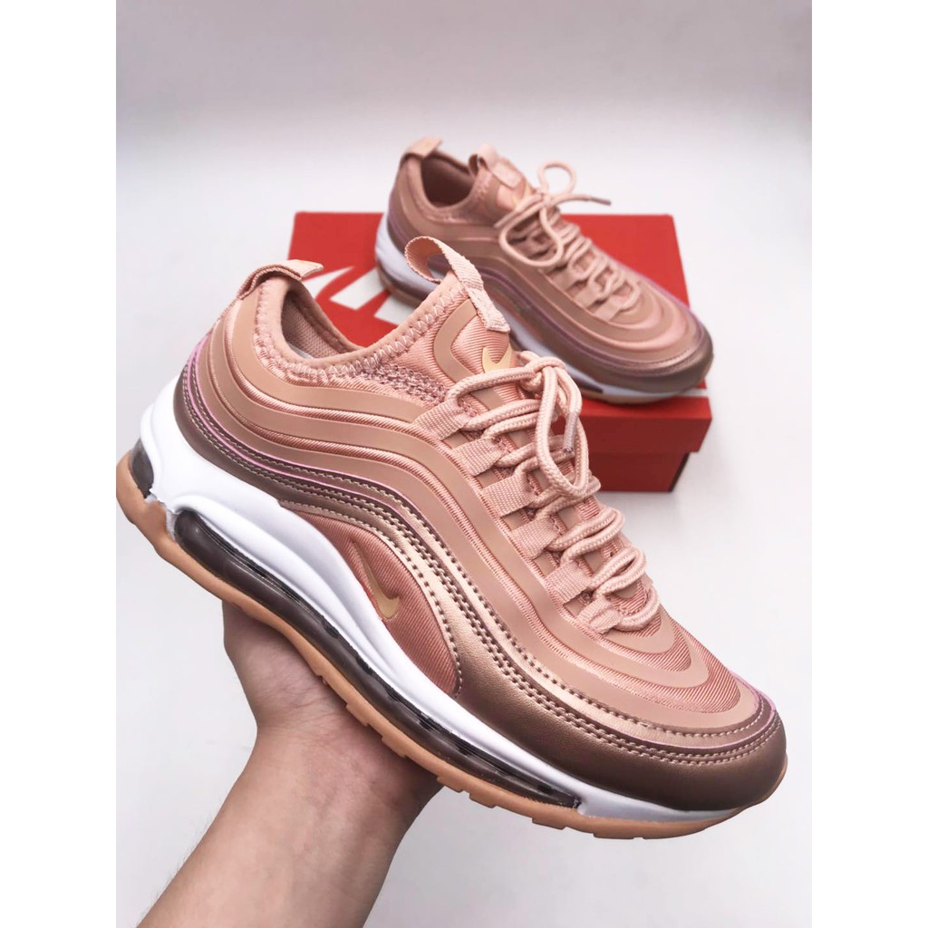 women's nike air max 97 leather casual shoes